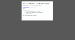 Desktop Screenshot of hisweb.net